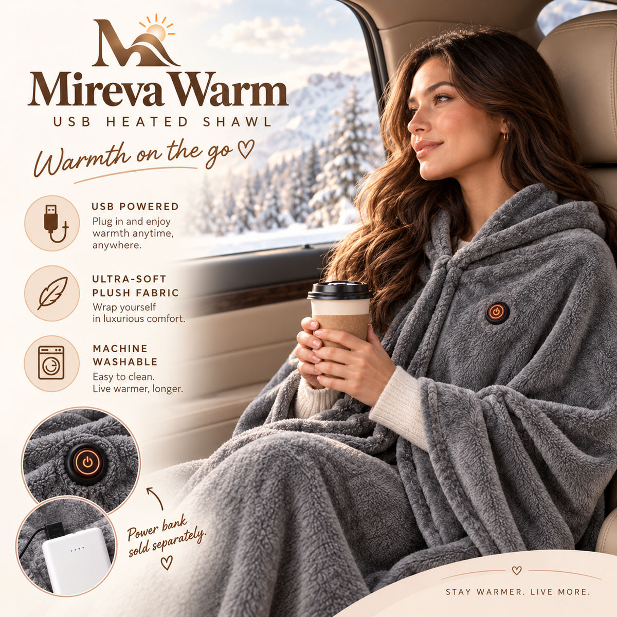 Comfy Heated Blanket