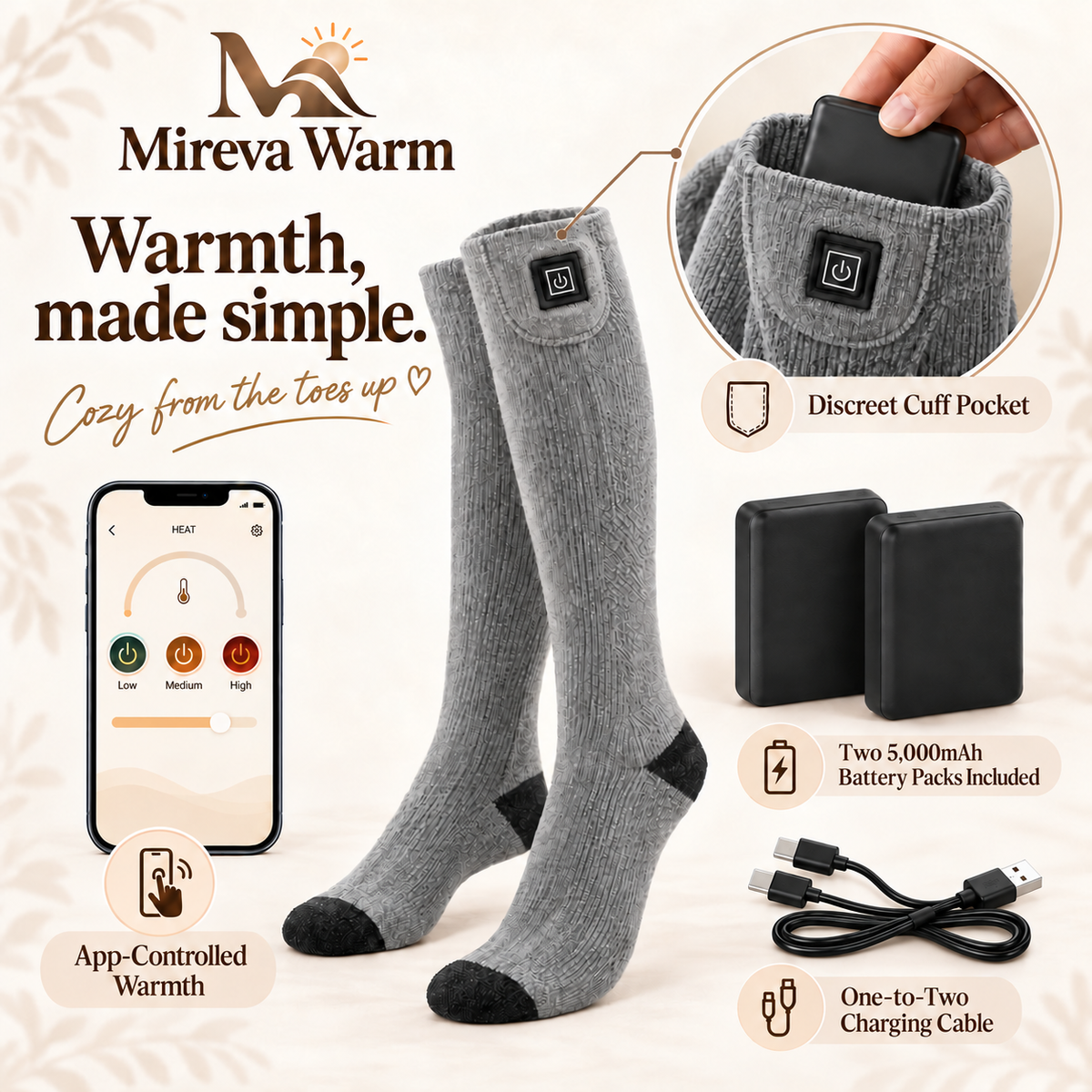 SmartHeat Socks